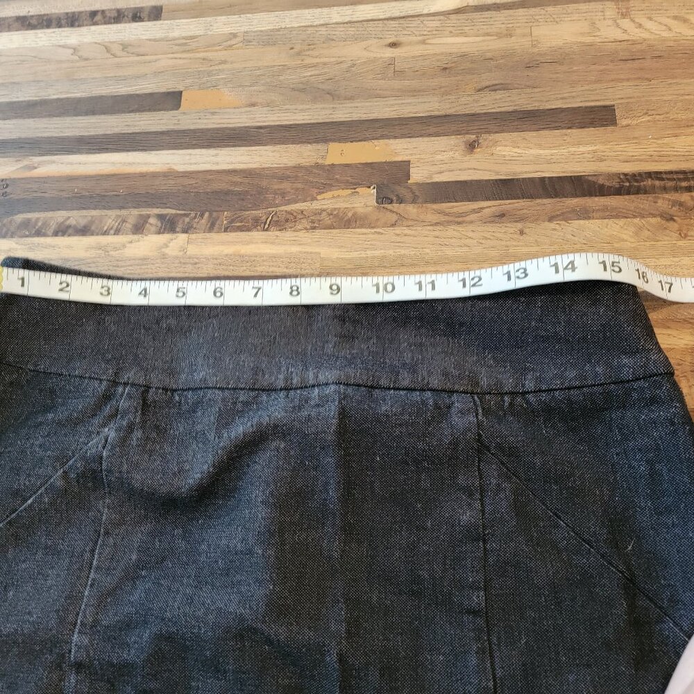 Banana Republic Blue Stretch Denim Mini Skirt - Picture 4 of 8